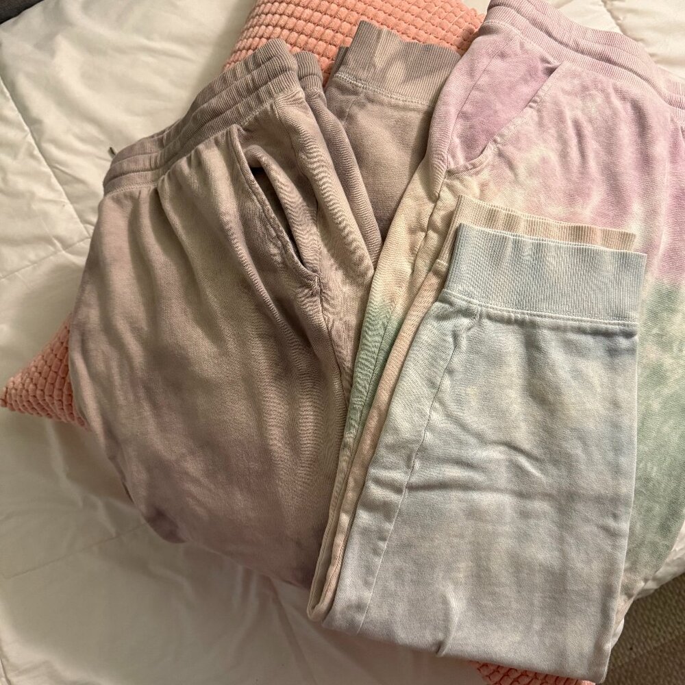Set of 2 Tie Dye Sweatpants